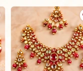 Polki Inspired Bridal Necklace