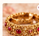 Rose Gold Stone Kangan